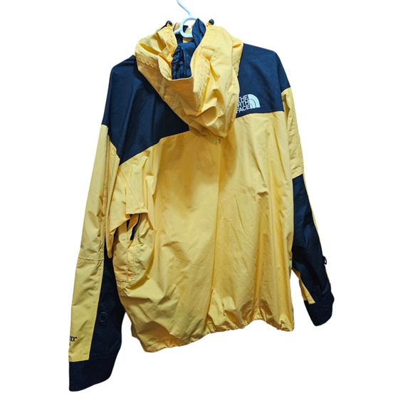 Men's Size Large The North Face Jacket 90's Gore-tex Large Yellow Black RN 61661 - Picture 3 of 12